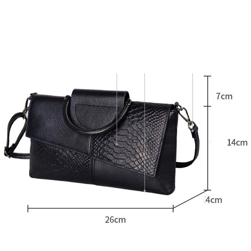 Trendy Black Handbag - Fashionable & Versatile Crossbody Bag