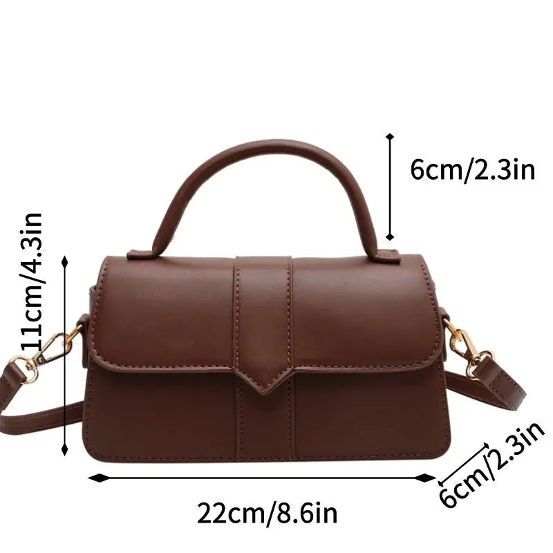 Trendy Vintage Crossbody Satchel-Shoulder Bag